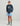 Huk kids' Icon Performance Hoodie in Sea Storm, breathable long-sleeve fishing hoodie, back view