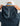 Huk kids' Icon Performance Hoodie in Sea Storm, breathable long-sleeve fishing hoodie, material close-up