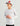 Huk kids' KC Graphic Pursuit Performance Crew in Seagull, UPF 50+ sun protection long-sleeve performance fishing shirt, side profile view