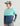 Huk kids' Pursuit Performance Graphic Hoodie in Caicos, vented long-sleeve fishing hoodie, side view