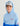 Huk kids' Pursuit Performance Graphic Hoodie in Cerulean, breathable long-sleeve fishing hoodie, fabric and stitching close-up