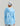 Huk kids' Pursuit Performance Hoodie in Cerulean Tie-Dye, breathable long-sleeve fishing hoodie, side profile view