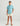 Huk kids' Kona Short Sleeve Button-Down in Marine Blue Mad Marlin, UPF 30+ sun protection button-down fishing shirt, back view