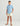 Huk kids' Kona Short Sleeve Button-Down in Cerulean Dog Fishin, stretch button-down fishing shirt, back view