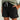 Huk kids' Pursuit Volley Swim Short in Black, quick-drying fishing shorts, fabric and stitching close-up