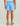 Huk kids' Pursuit Volley Swim Short in Marolina Blue, 4-way stretch fishing shorts, back view
