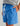 Huk kids' Pursuit Volley Swim Short in Regatta, 4-way stretch fishing shorts, front view, alternate angle