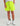 Huk kids' Pursuit Volley Swim Short in Neon Yellow, quick-drying fishing shorts, front view