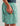 Huk kids' Pursuit Volley Swim Short in Marine Blue Mad Marlin, 4-way stretch fishing shorts, fabric and stitching close-up