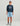 Huk kids' Pursuit Volley Swim Short in Cerulean Dog Fishin, quick-drying fishing shorts, back view