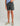 Huk kids' Shoreside Short in Volcanic Ash, stain-release fishing shorts, front view, alternate angle