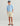 Huk kids' Shoreside Short in Silver Birch, stretch fishing shorts, back view