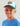 Huk kids' Foam Trucker Hat in Sea Storm, moisture-wicking mesh-back trucker hat, fabric and stitching close-up