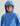 Huk kids' Storm Jacket in Regatta, rain jacket, fabric and stitching close-up