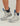 Huk kids' KC Print Rogue Wave Boots in Anchor Fish Chaos, breathable deck boots, front view