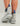 Huk kids' KC Print Rogue Wave Boots in Anchor Fish Chaos, breathable deck boots, front view, alternate angle