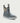 Huk Rogue Wave Boots in Dark Shadow, breathable deck boots, fabric and stitching close-up