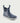 Huk men's Rogue Wave Boots in Sea Storm Camo, breathable deck boots, fabric and stitching close-up