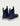 Huk men's Rogue Wave Boots in Naval Academy, breathable deck boots, back view
