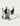 Huk women's Rogue Wave Boots in White, breathable deck boots, studio product photo, additional view